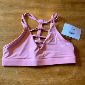 Zyia Pink Grid Bra